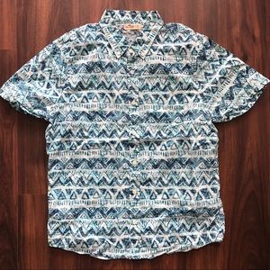 Hollister All-Over Print Top sz XL